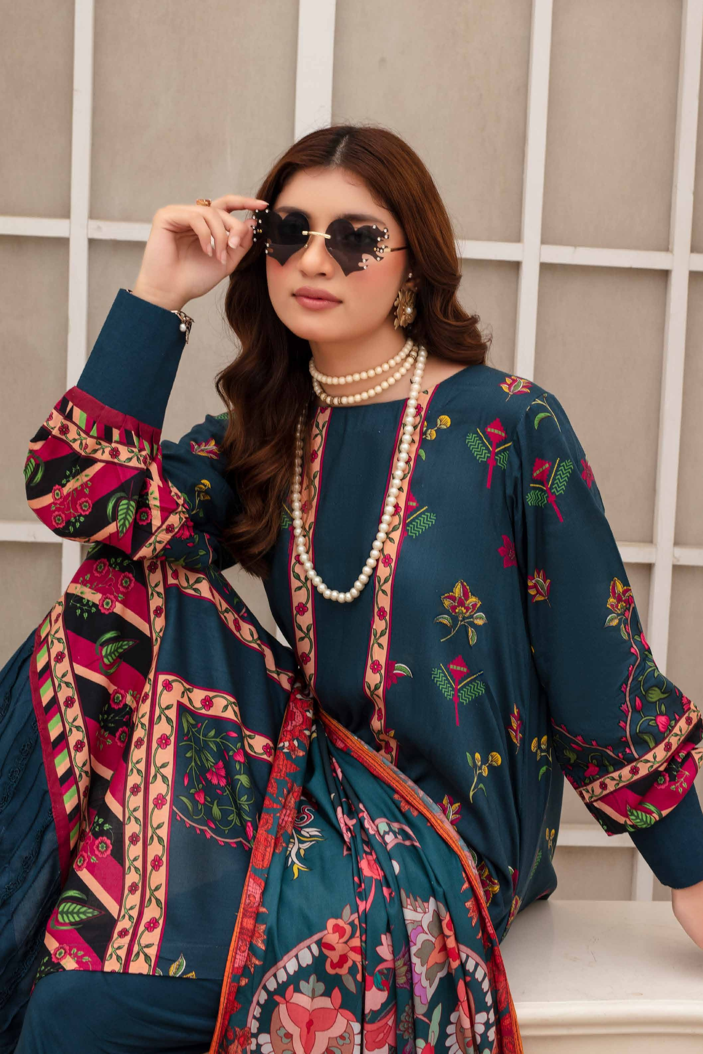 Fabiha By Feroza Digital Printed Linen 3PC