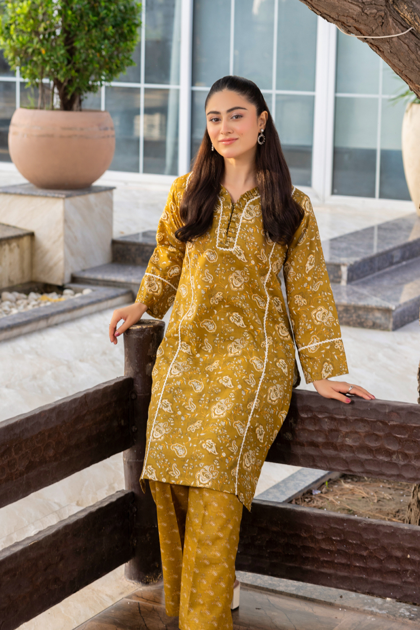 Raabi Digital Printed Khaddar 2PC