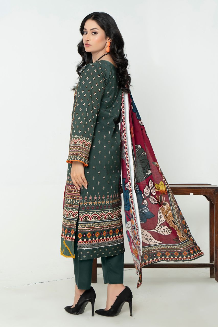 Junoon By Marooj Digital Printed Lawn 3PC