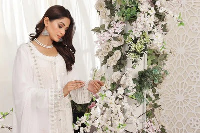 Sona Chandi By Dressline Luxury Emb Chiffon-3PC