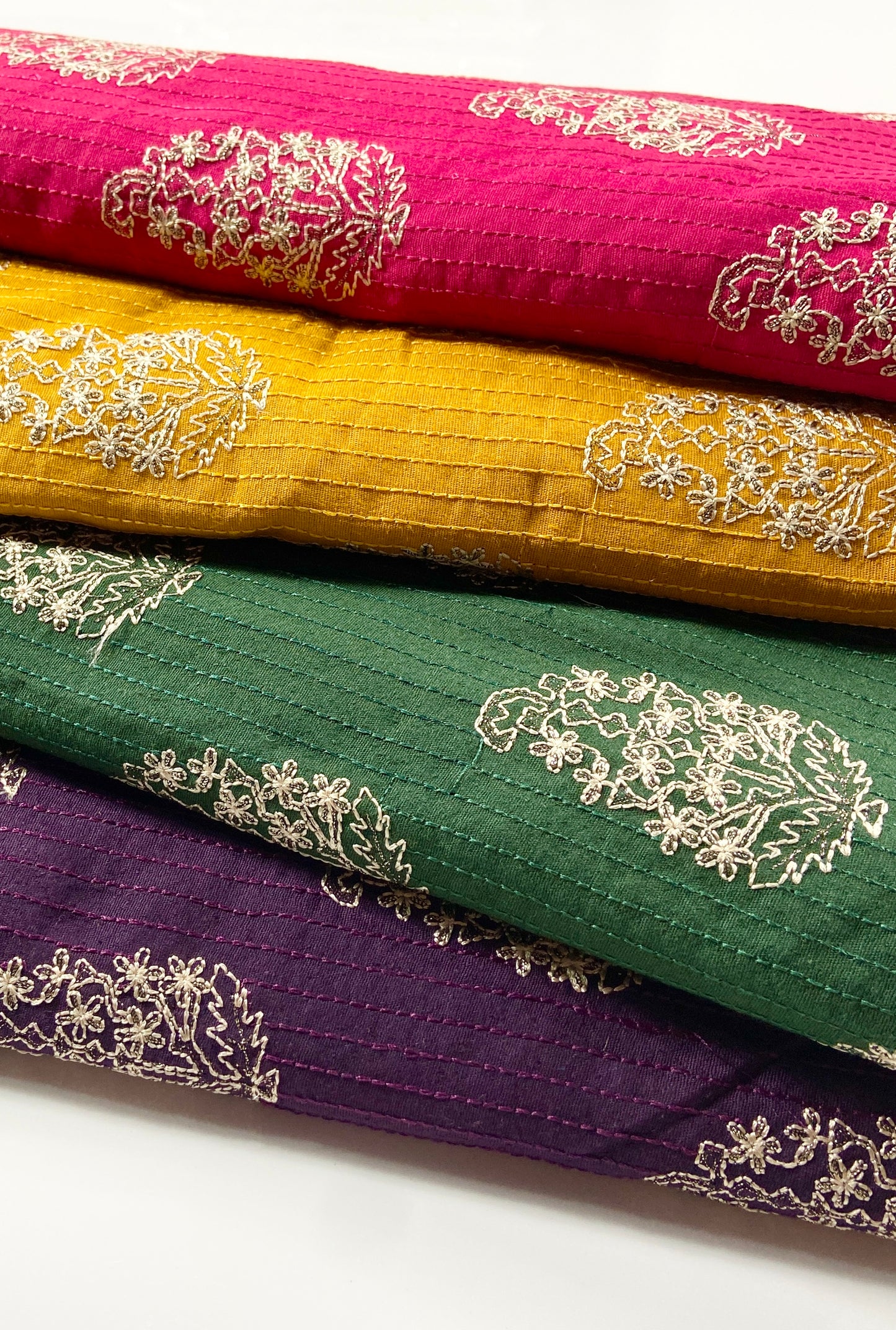 Pack of 4 – Bareeze Style Embroidered Karandi Fabric 2-PC
