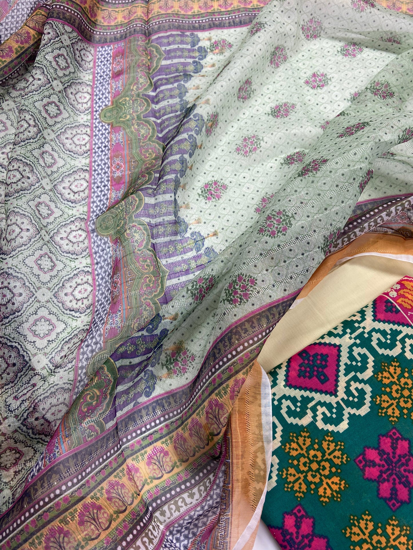 Mix Brand Printed Lawn 3-PC