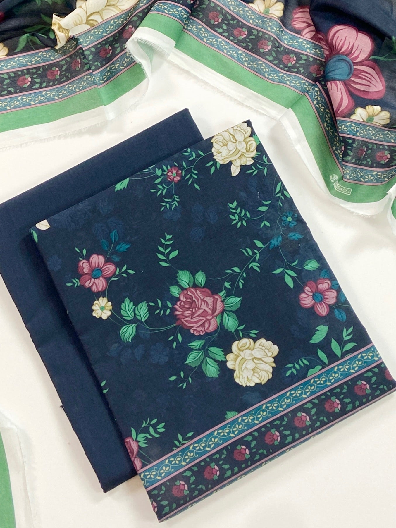 Bin Saeed Digital Printed Lawn 3PC