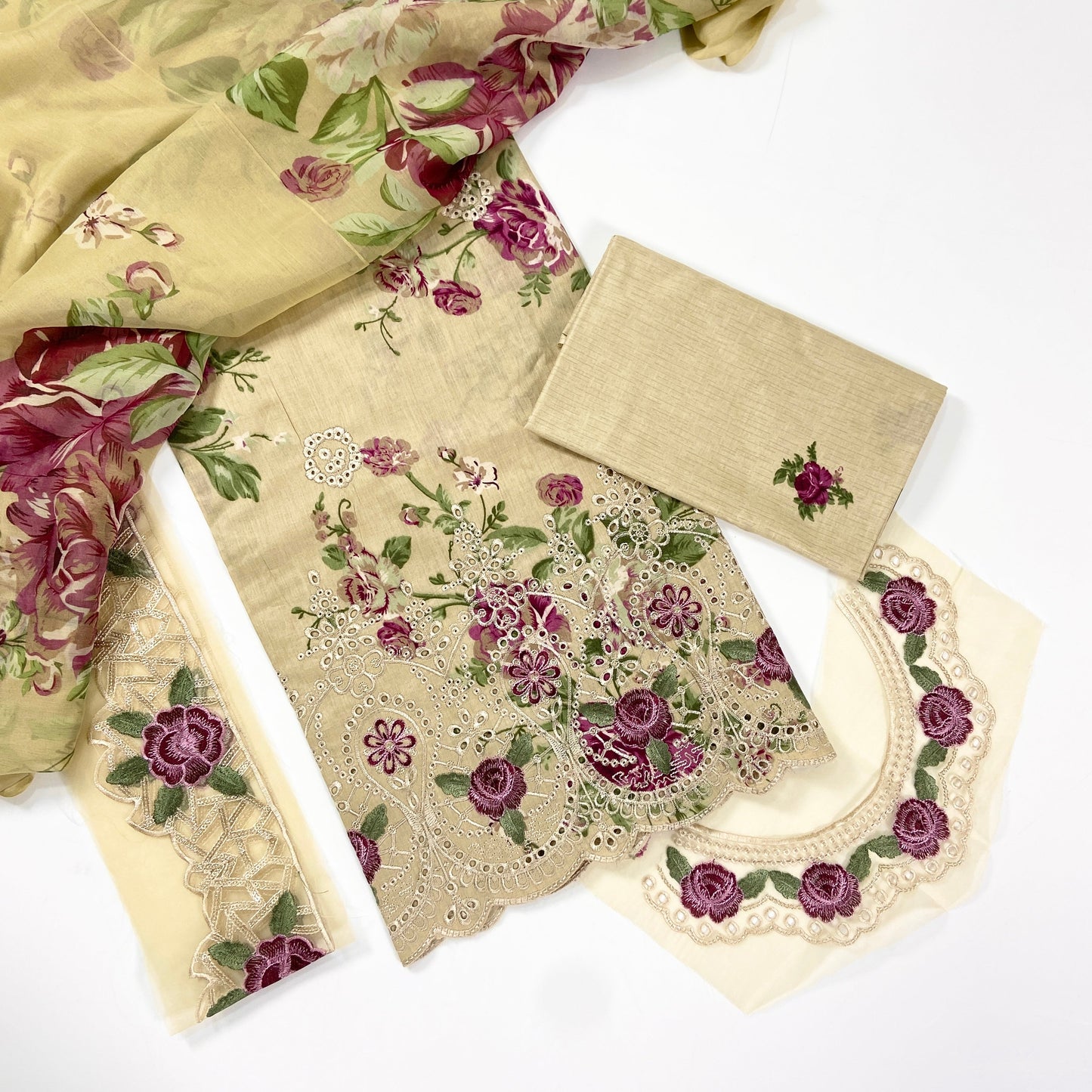 Iznik Emb Luxury Lawn-3PC