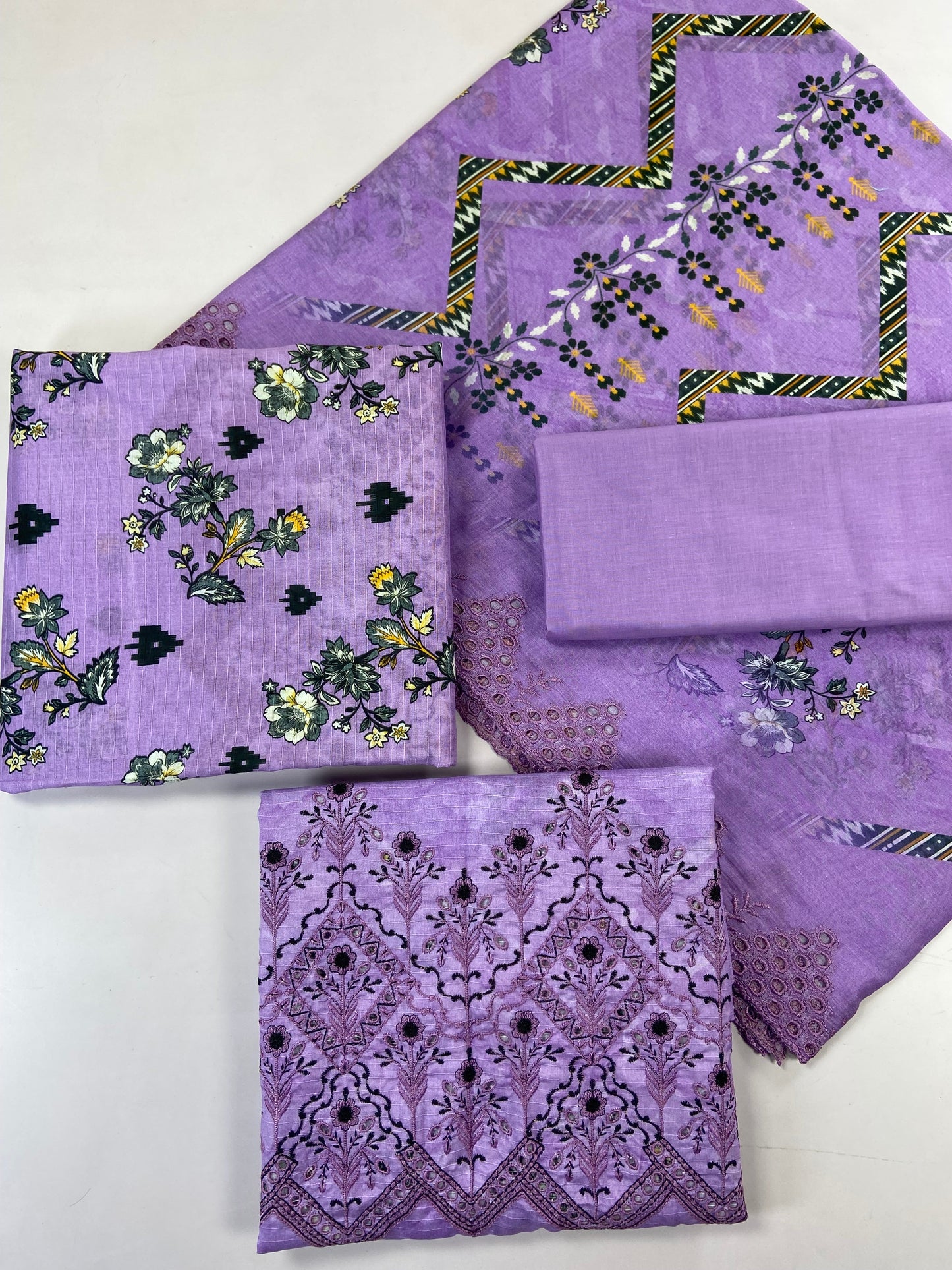Narkins Bana Doria Boring Embroidered 3-PC