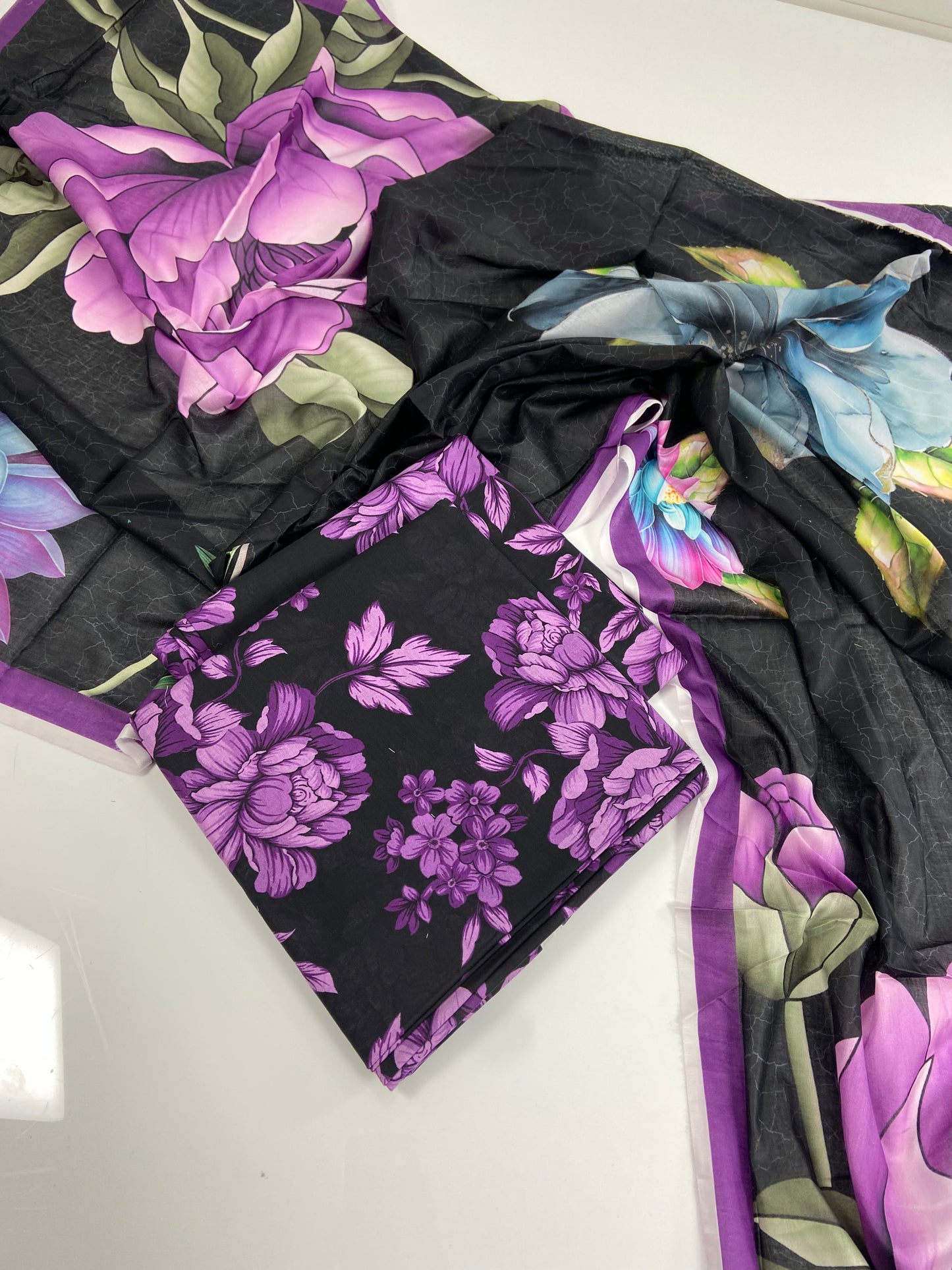 Baroque All Over Digital Printed Lawn 3-PC