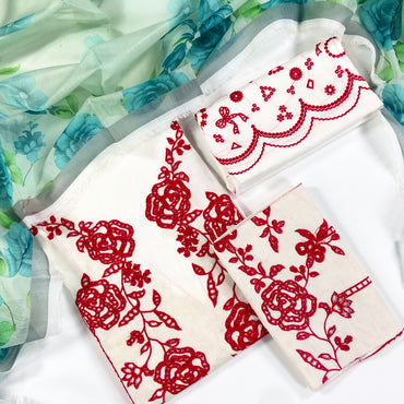 Zara Shahjahan Emb Luxury Lawn 3PC