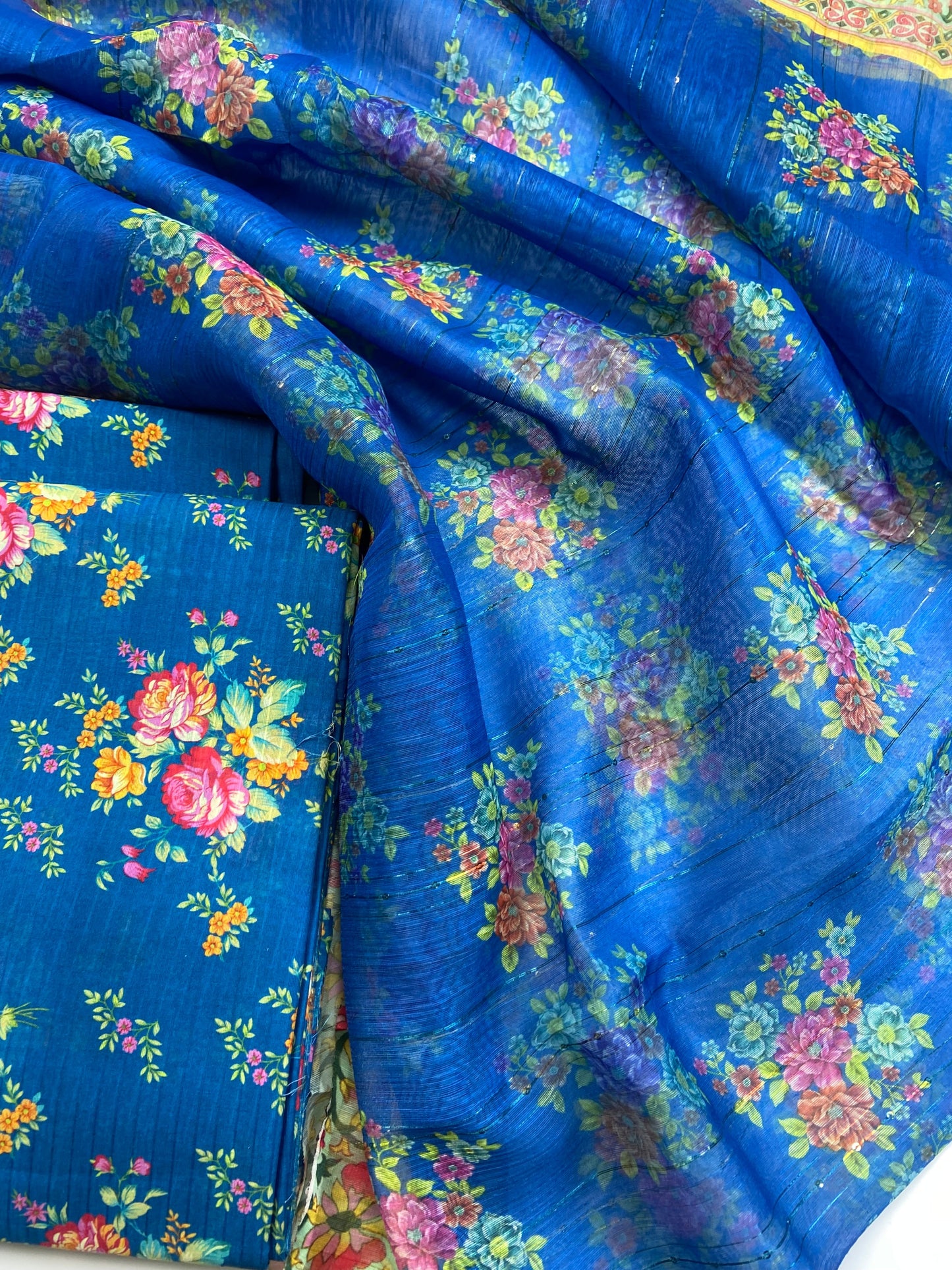 Bareeze Printed Lawn with Seq Dupatta 3-PC
