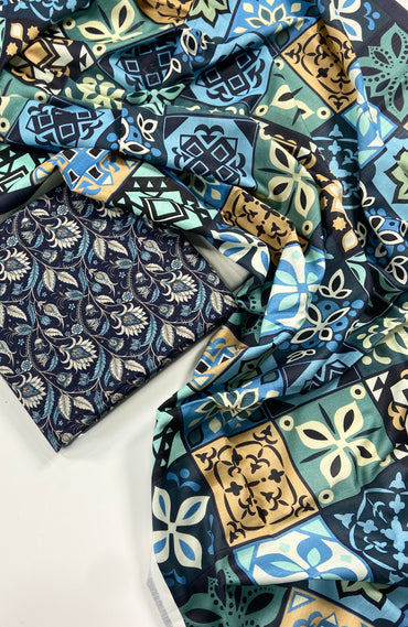 Abrish Exclusive Morroco Khaddar 3PC