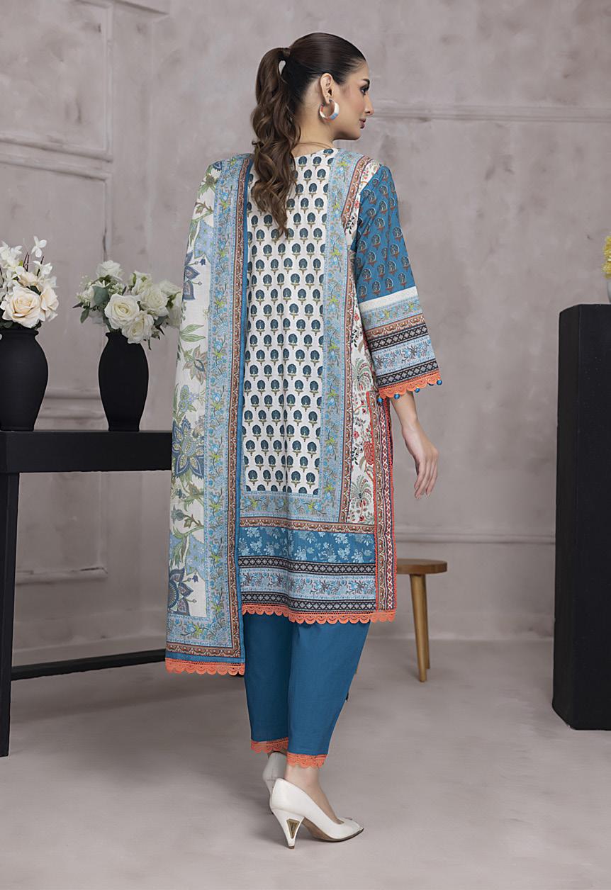 Salina Regalia Lawn Printed 3-PC
