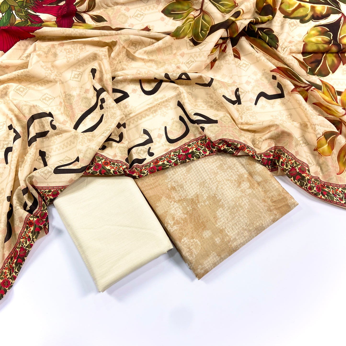 Popular Printed Khaddar 3PC