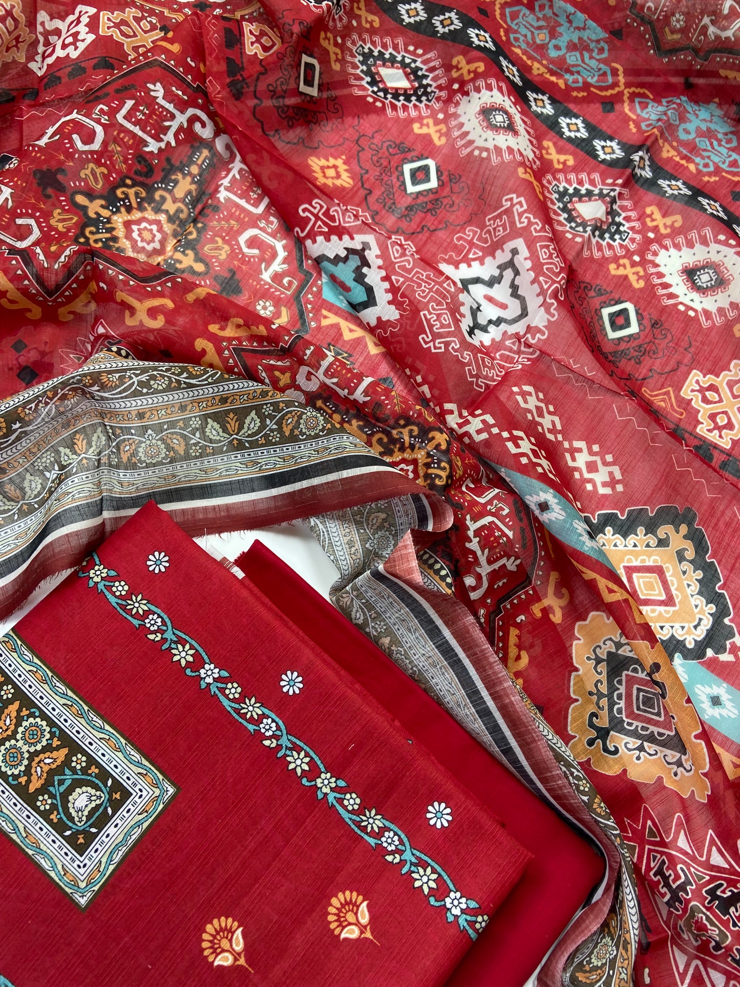 Miral By Murashe Printed Lawn 3-PC