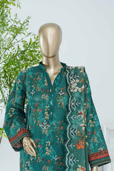 Aifa Printed & Embroidered Lawn 3PC