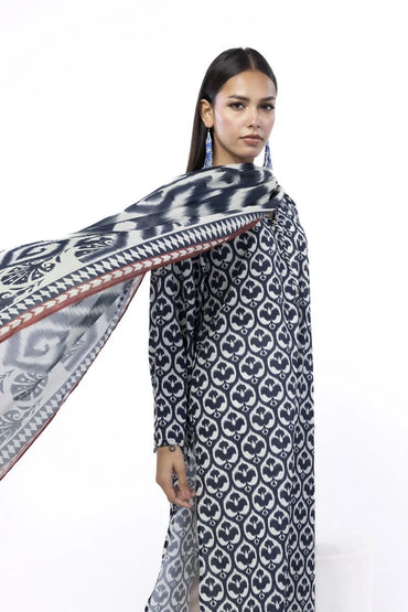 Khaadi Digital Printed Lawn 3PC