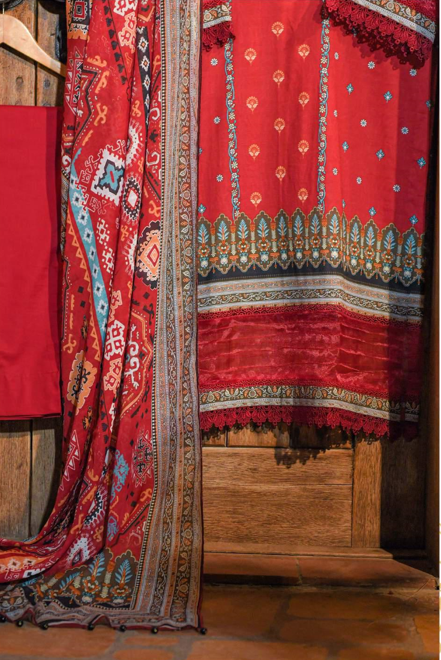 Miral By Murashe Printed Lawn 3-PC