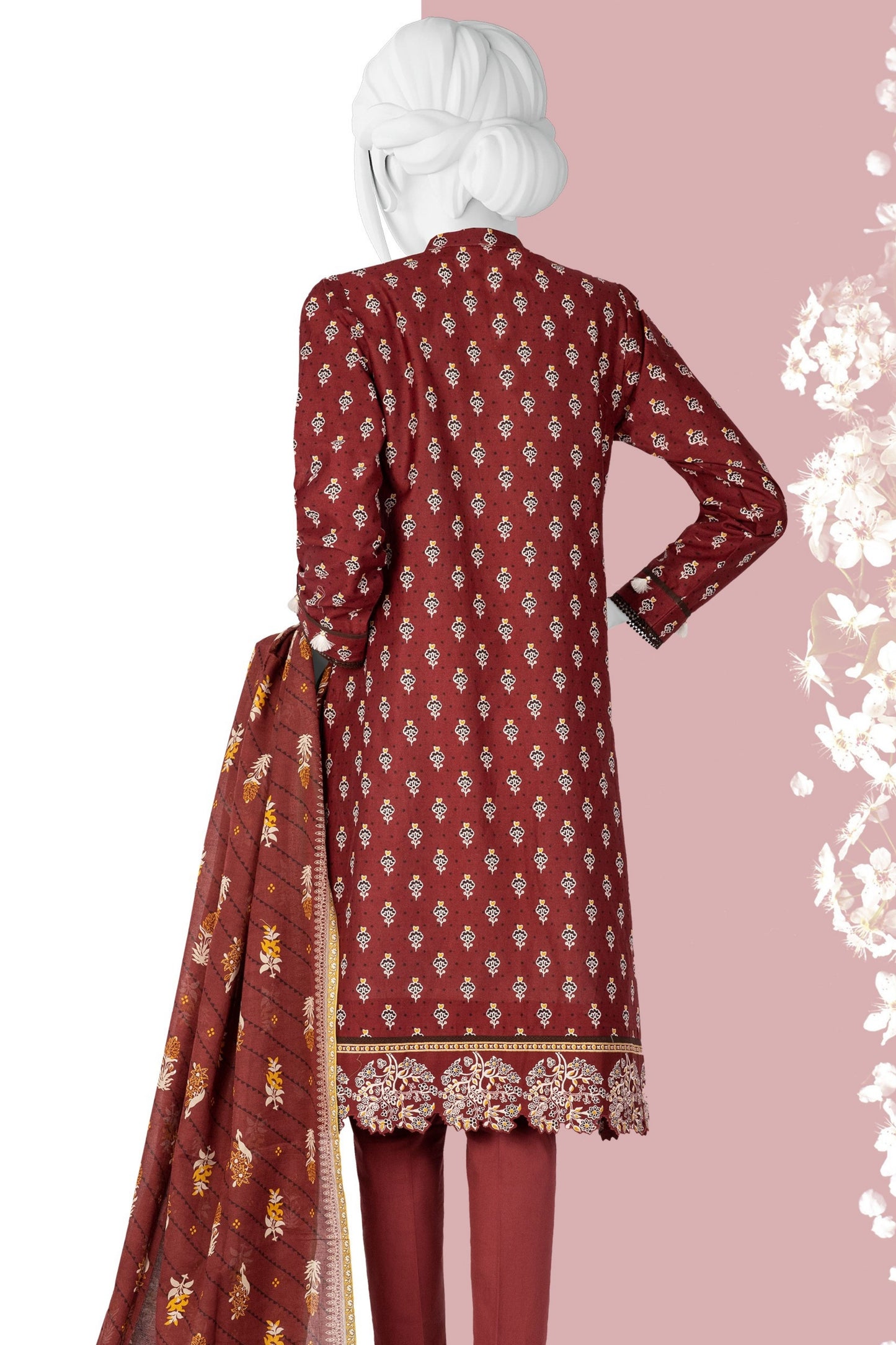 Panjnad By J. Printed Lawn 3PC