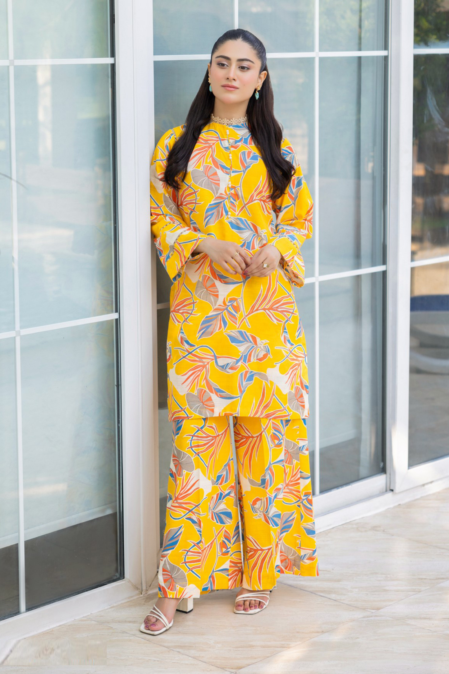 Raabi Digital Printed Khaddar 2PC
