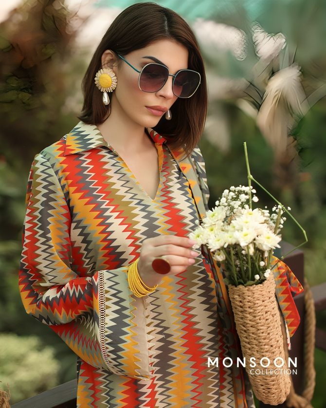 Bareeza Printed Khaddar 3PC