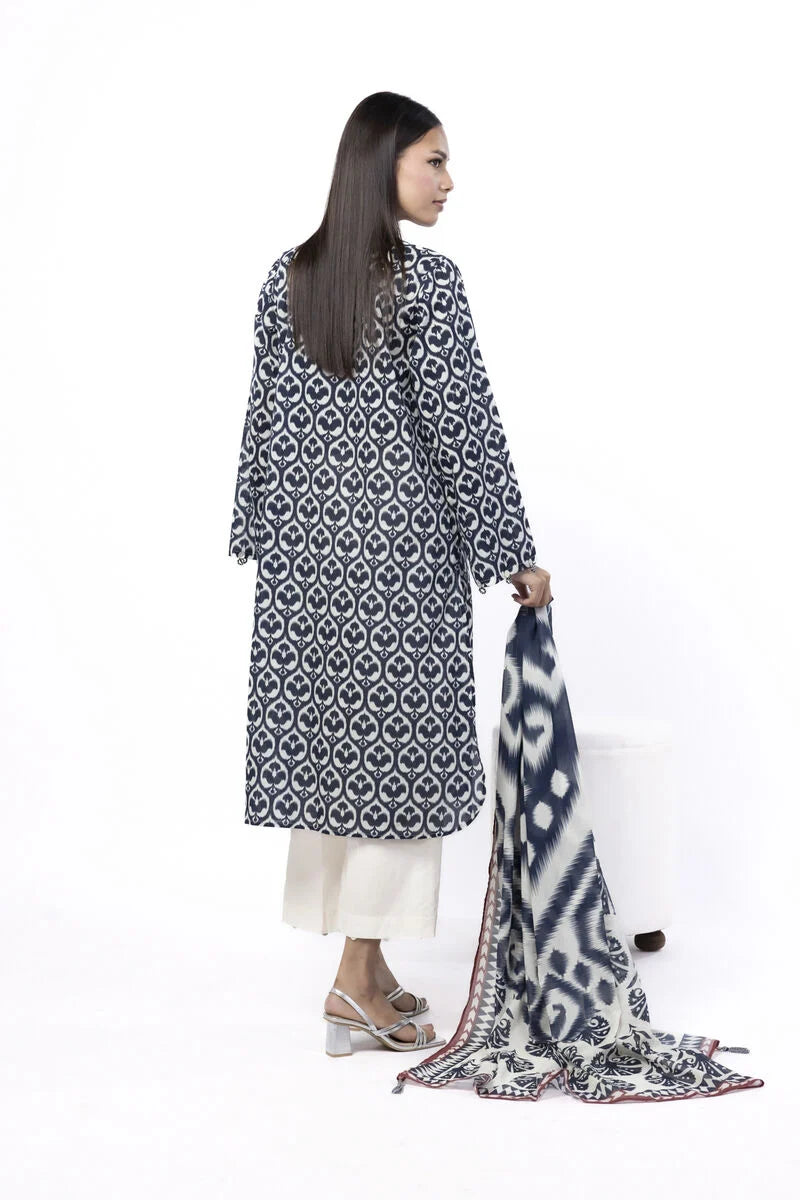 Khaadi Digital Printed Lawn 3PC