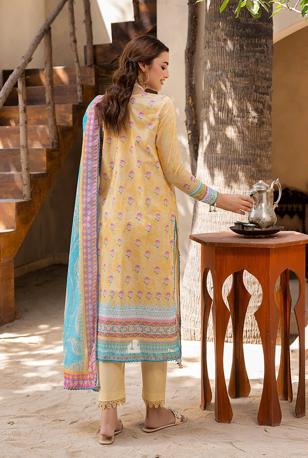 Naqsh Luxury Printed Lawn 3-PC