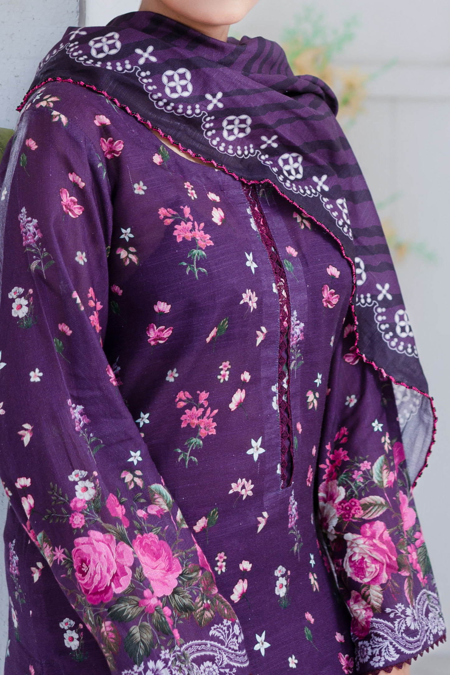 Mawra Essential Printed Khaddar 3PC