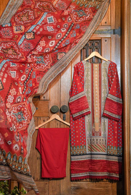 Miral By Murashe Printed Lawn 3-PC