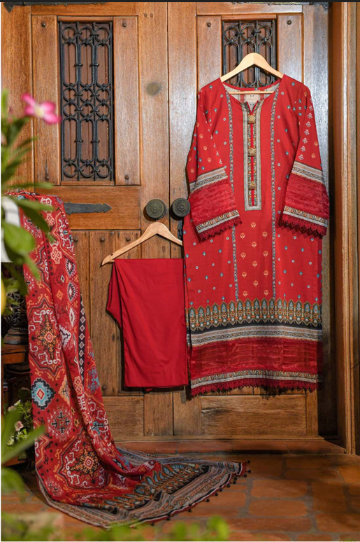Miral By Murashe Printed Lawn 3-PC
