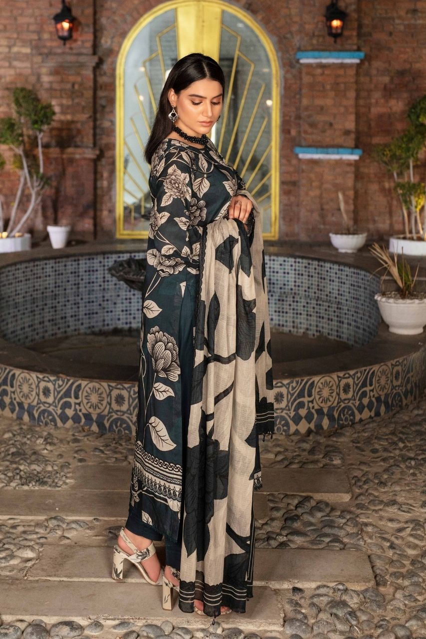 Fabiha By Feroza Printed Lawn 3-PC