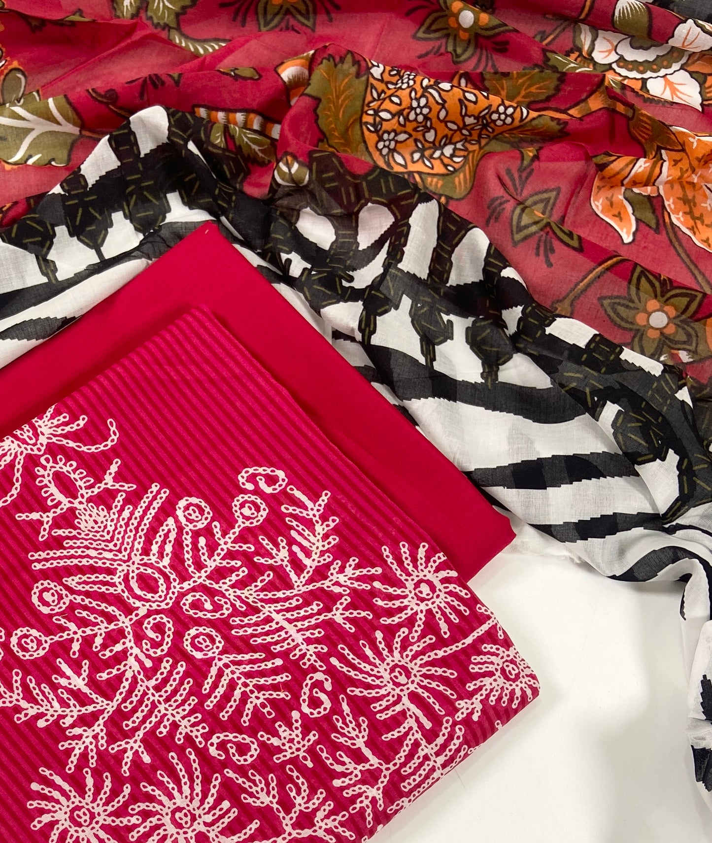 Lime Light Printed Lawn 3PC