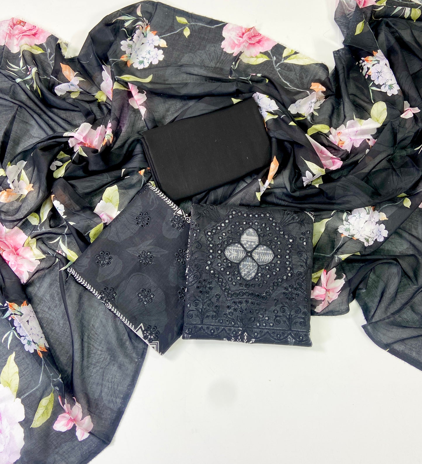 Ronaq By Anaya Noor Embroidered 3PC
