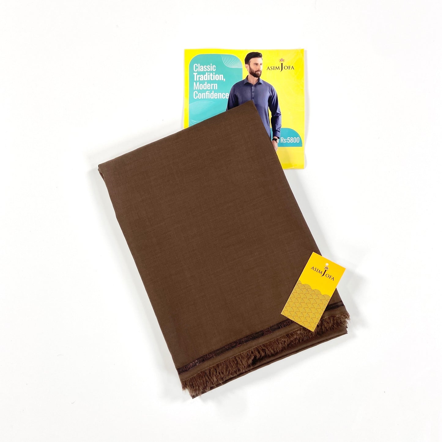 Asim Jofa Wash & Wear – Men’s Unstitched Suit