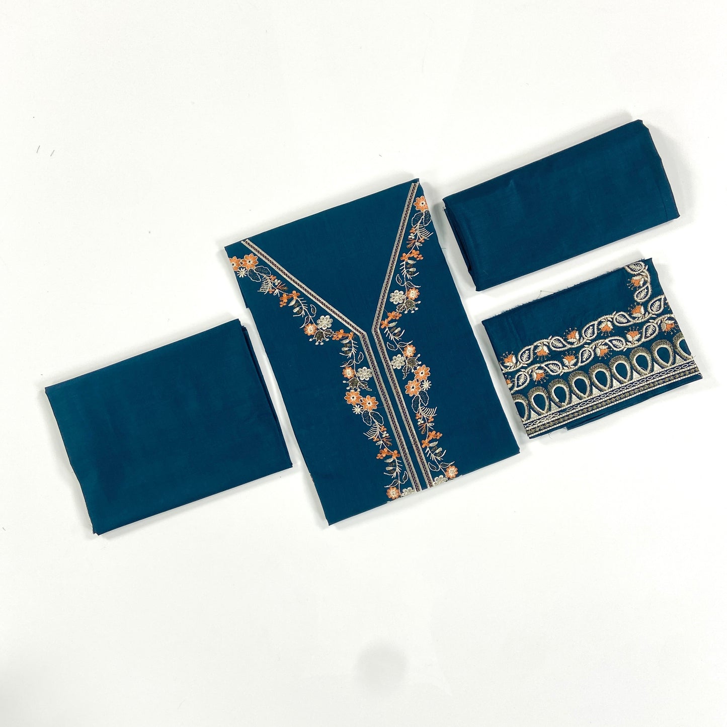 Sapphire Embroidered Lawn 2PC