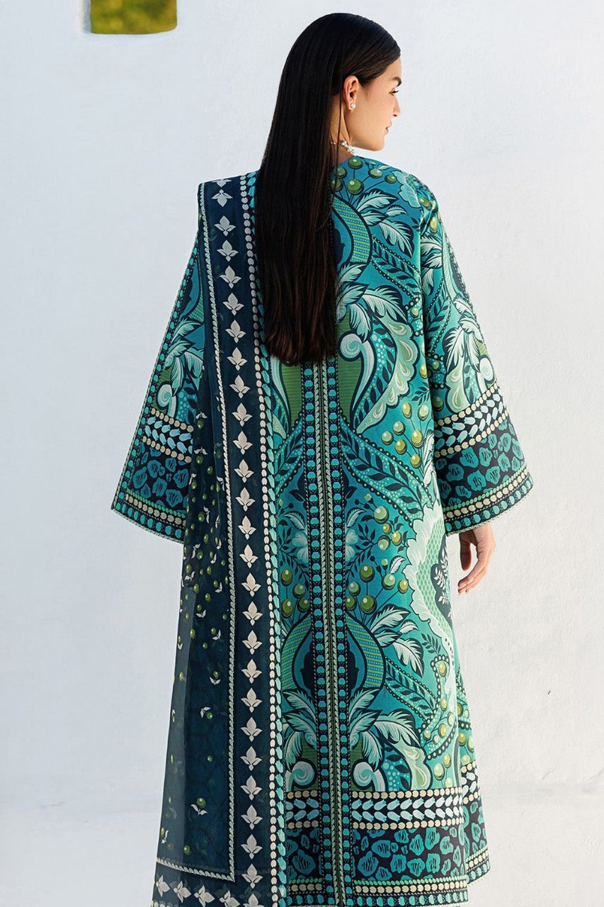 Jazmin Digital Printed Lawn 3PC