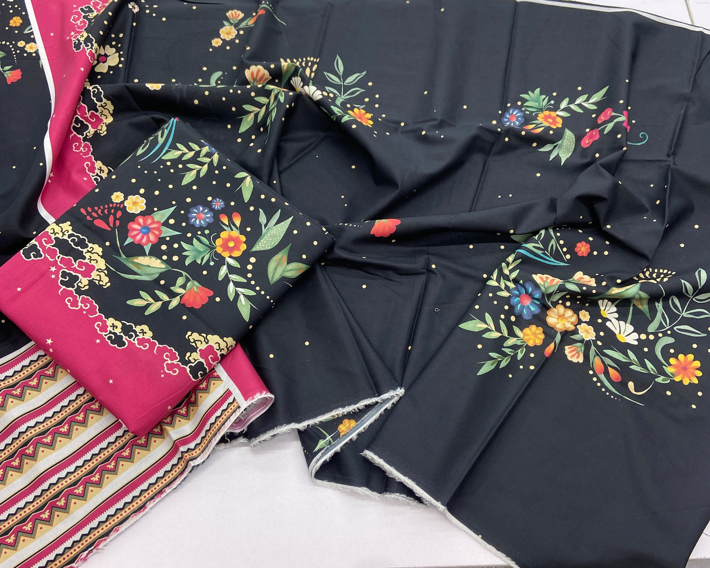 Anaya Noor Co-Ard Set Shirt & Trouser 2PC