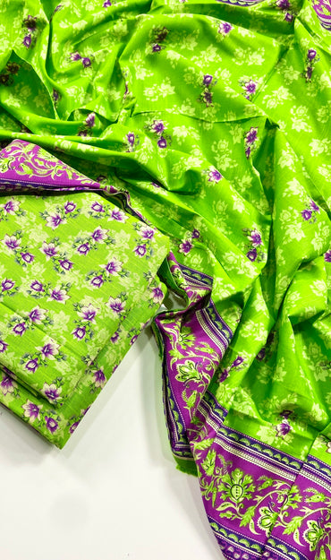 Kayseria All Over Digital Printed Khaddar 3PC