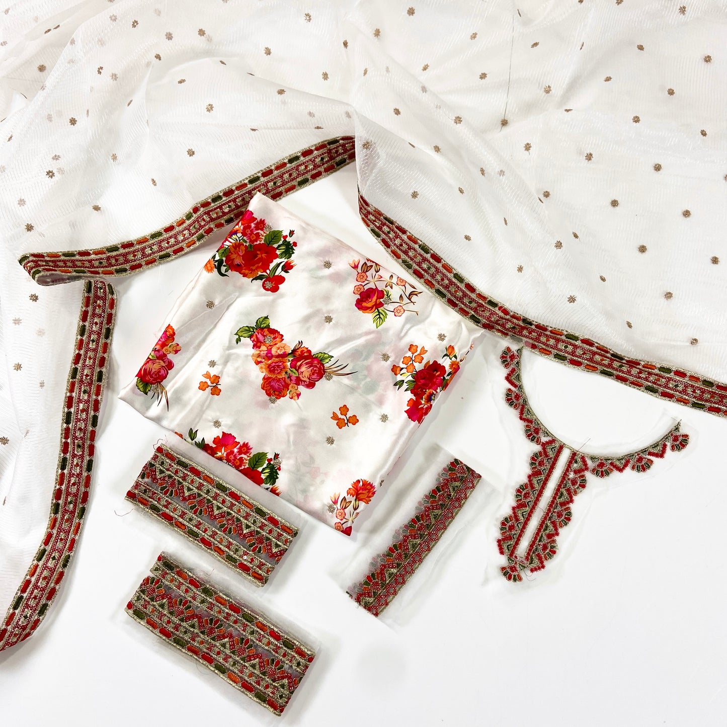 Charizma Luxury Silk With Patches