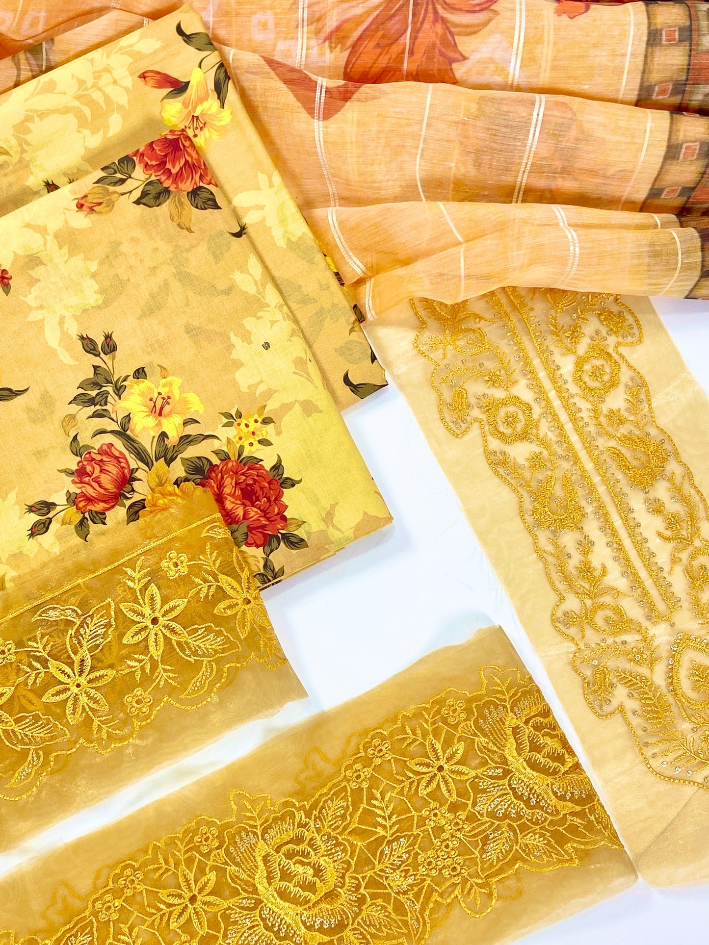 Baroque By Anaya Noor Embroidered 3PC