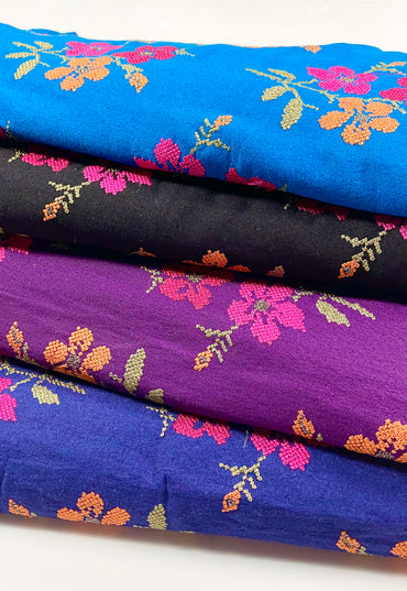 Pack of 4 – Bareeze Style Embroidered Karandi Fabric 2-PC