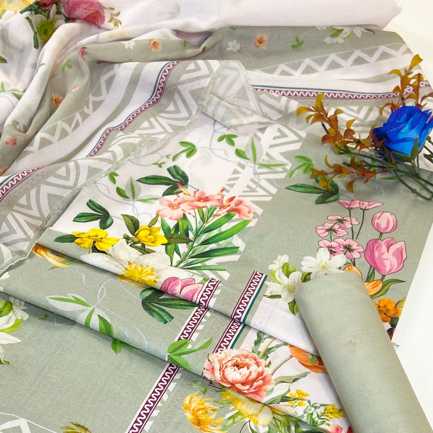 Elaf Premium Digital Printed Lawn 3PC