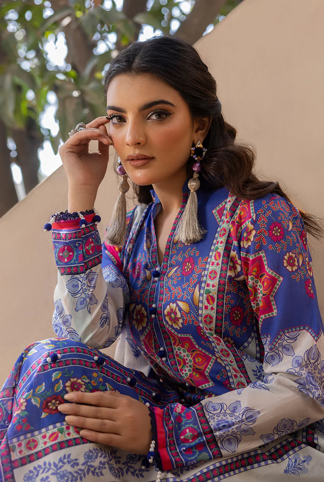 Naqsh Luxury Printed Lawn 3-PC