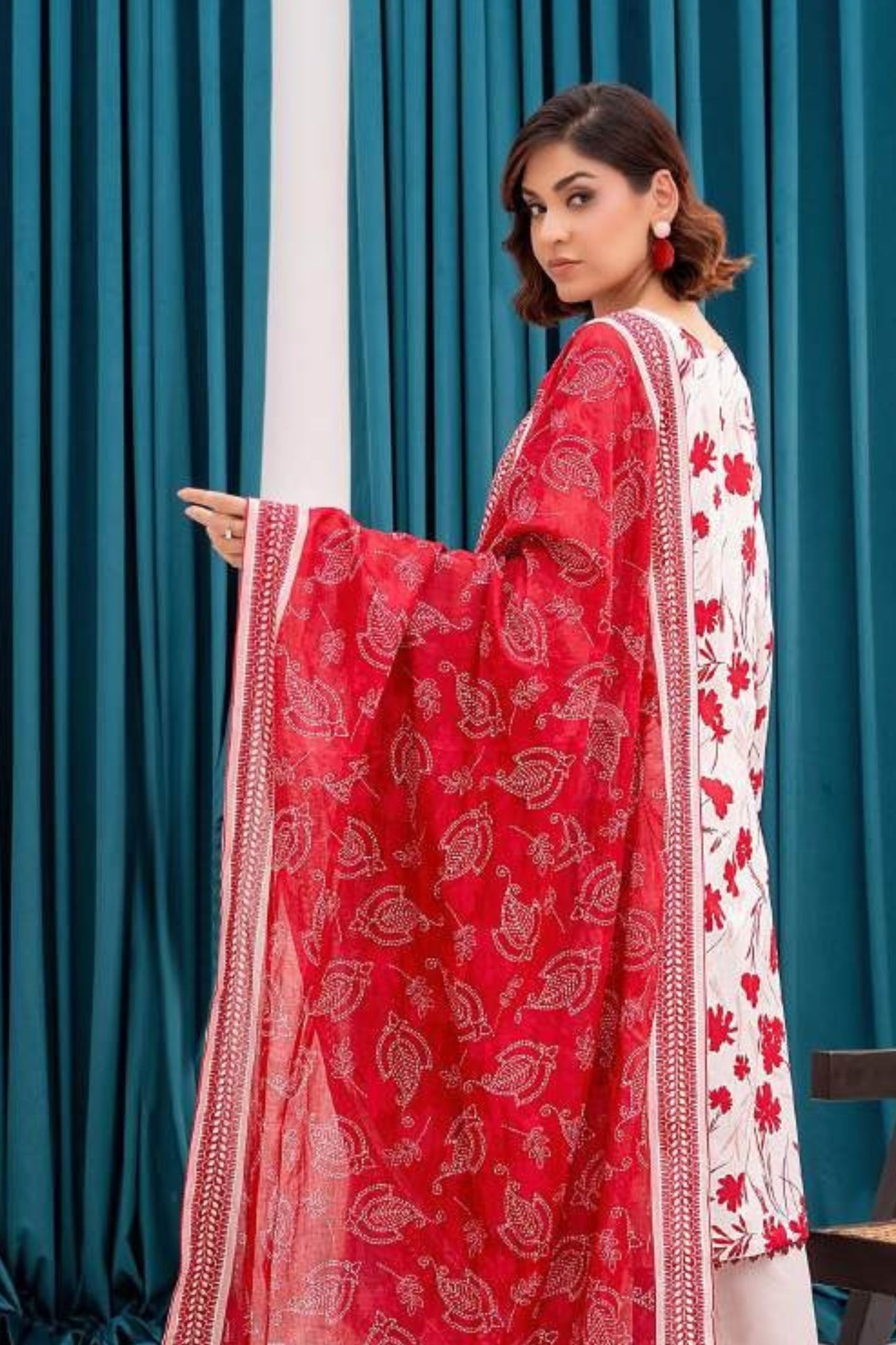 Zesh Printed Lawn 3-PC
