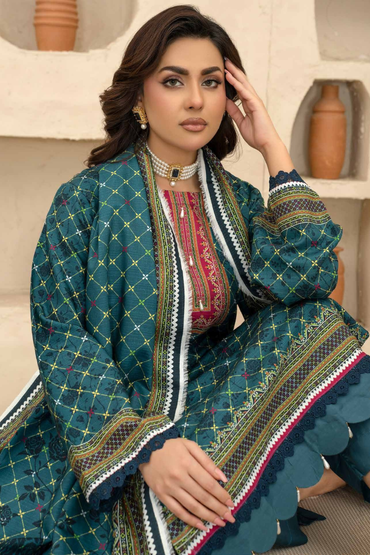 Esha Eshal by Bin Ilyas Premium Printed Viscose 3PC