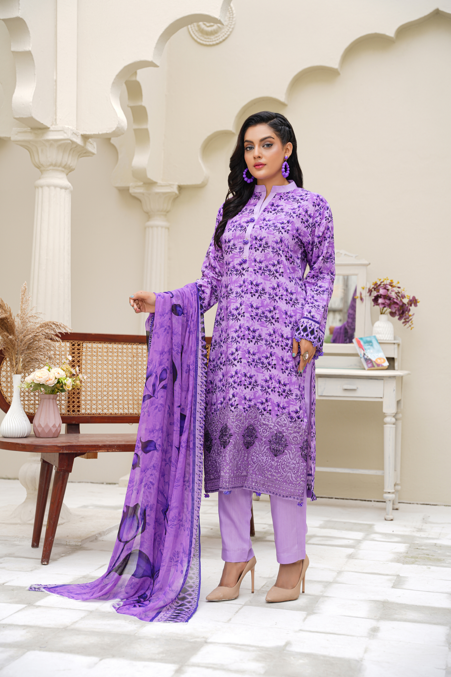 Anaya – Aaghaz-e-Sardi 3PC Viscose Suit