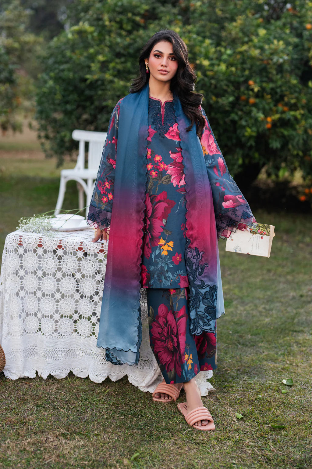 Iznik Tana Dora Digital Printed 3PC