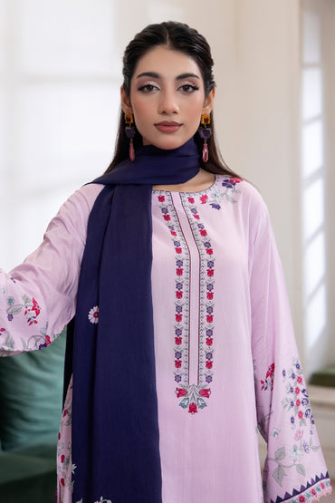 Anaya Noor Digital Printed Stone Linen 3PC
