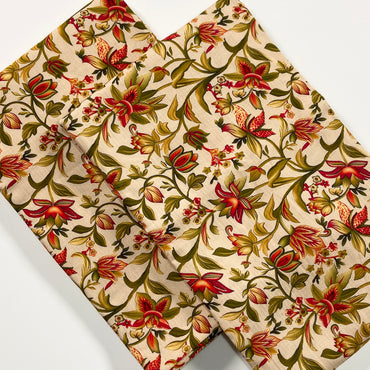 Anaya Noor Printed Bana Dora Slub Linen 2PC