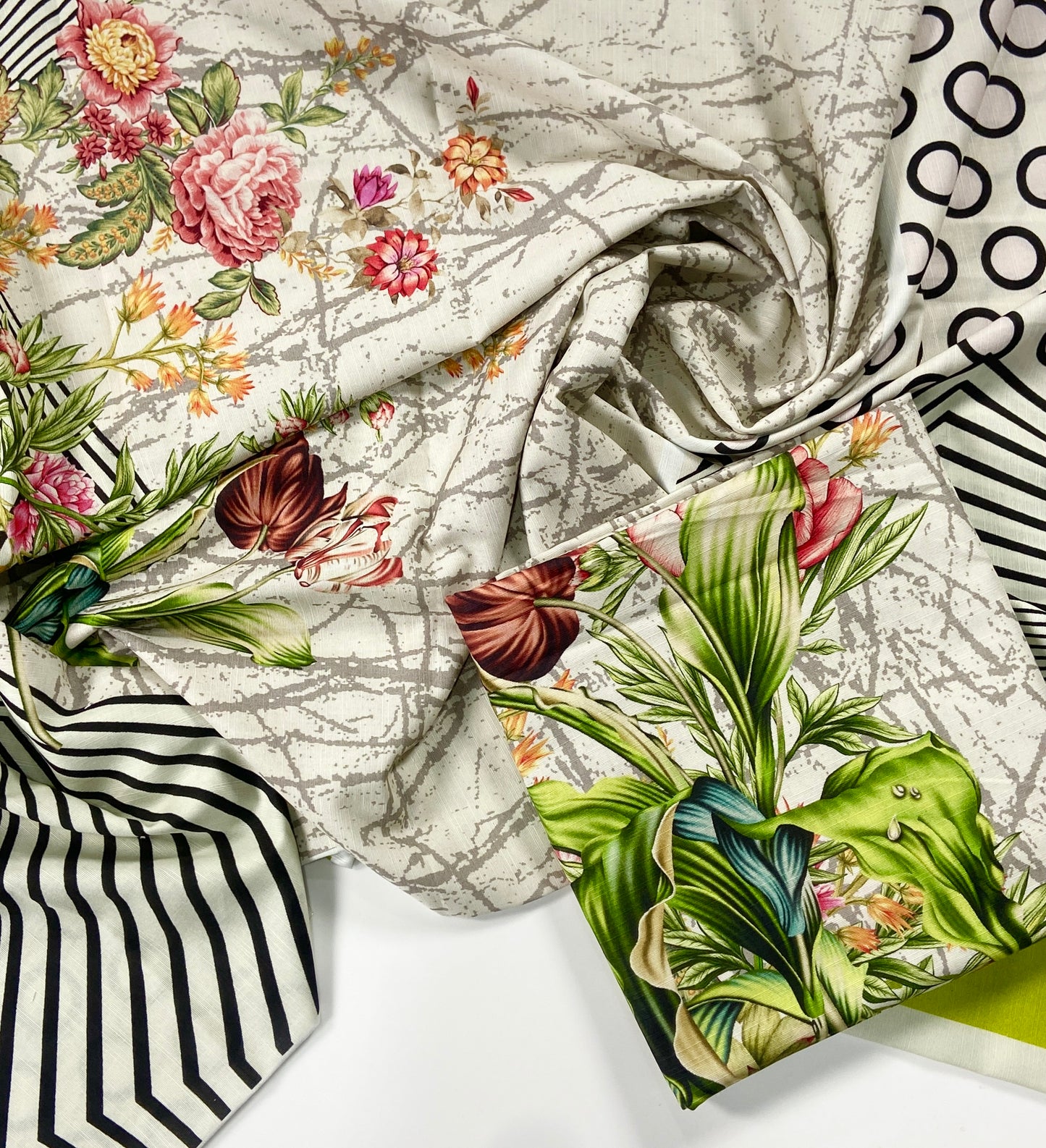 Gul Ahmed Digital Printed Khaddar Shirt-1PC