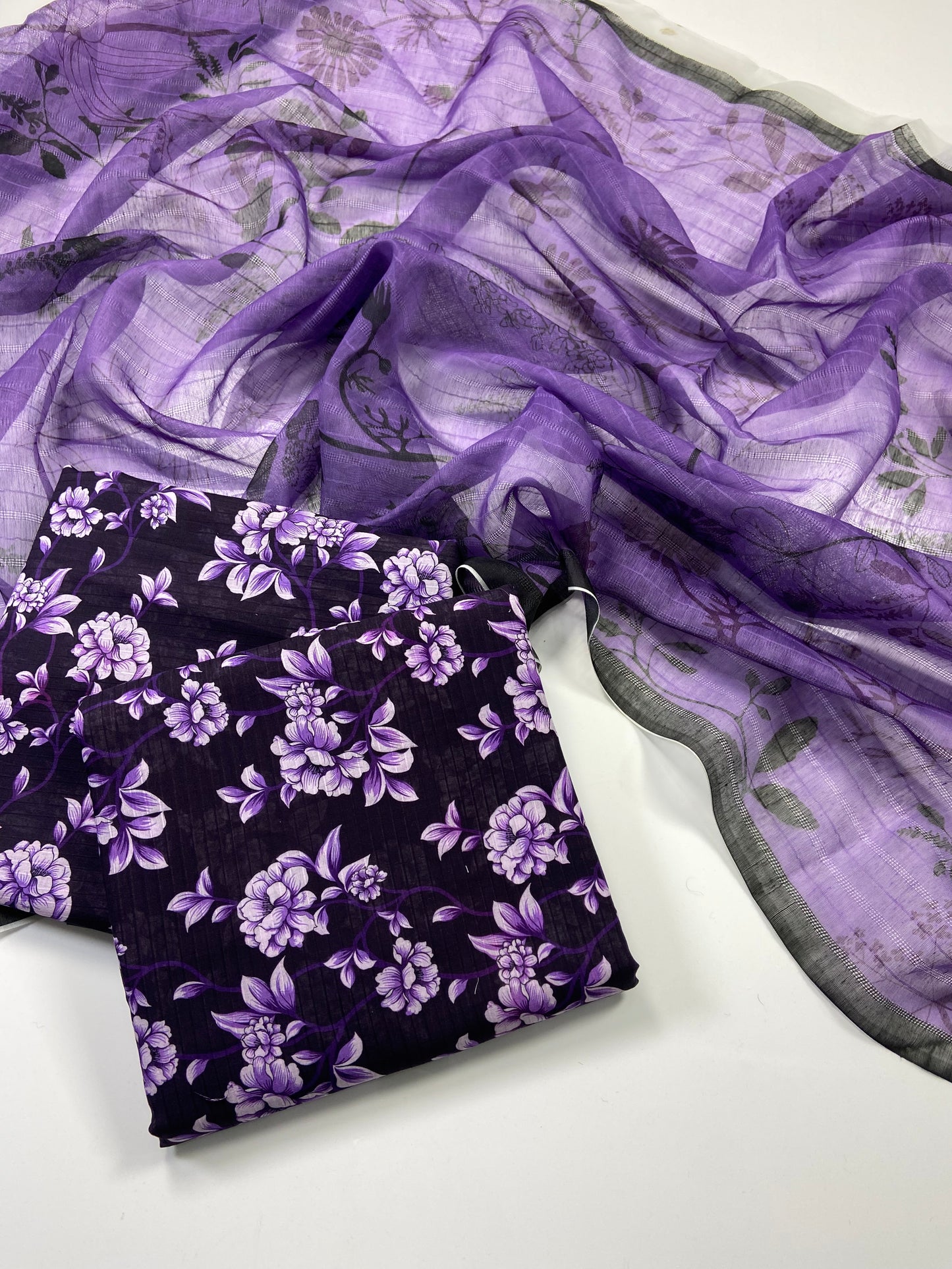 Anaya Noor Bana Dora Print Neno Kara 3-PC