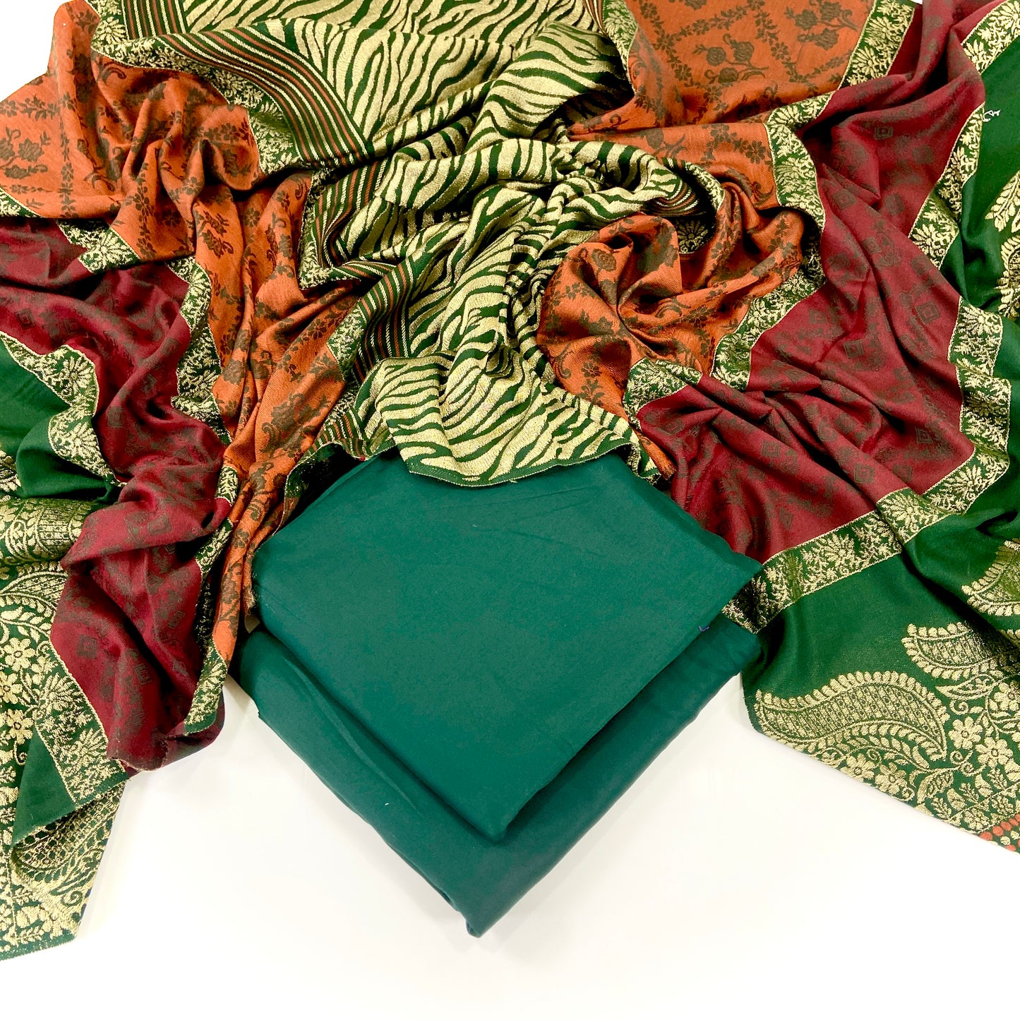 ( Bundle Of 5 ) Bareeze Jacquard Shawl