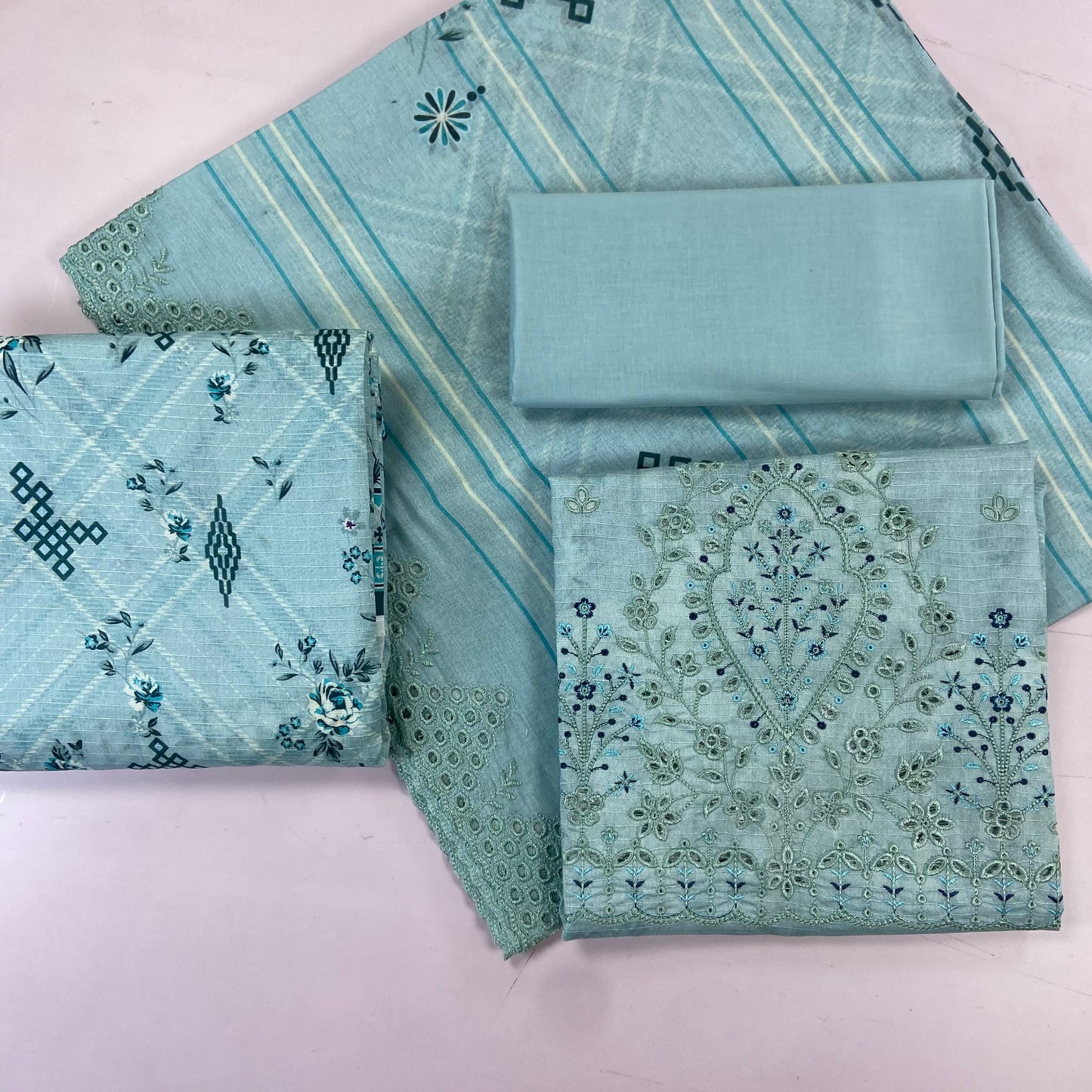 Narkins Bana Doria Boring Embroidered 3-PC